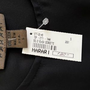 HARARI 100%silk tank top